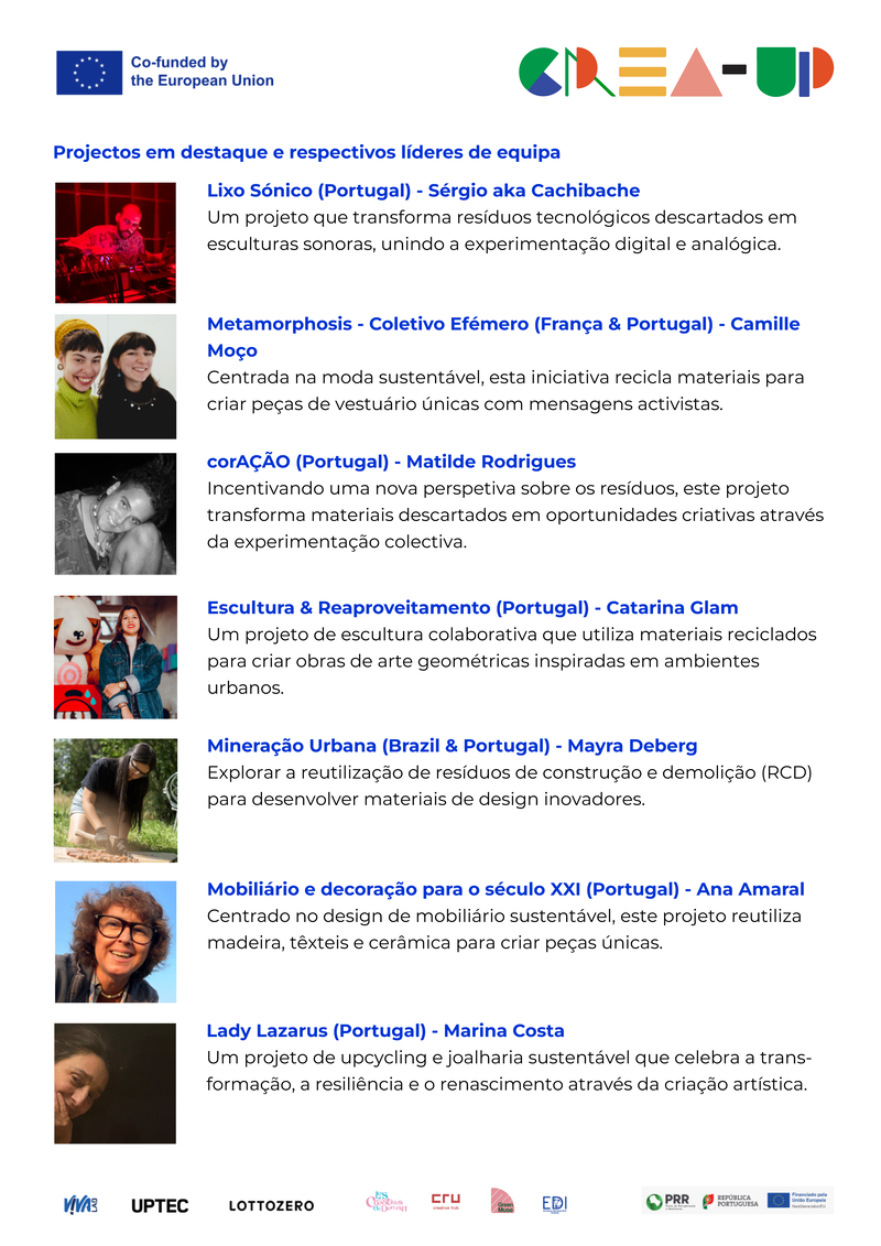 projetos CREA-UP