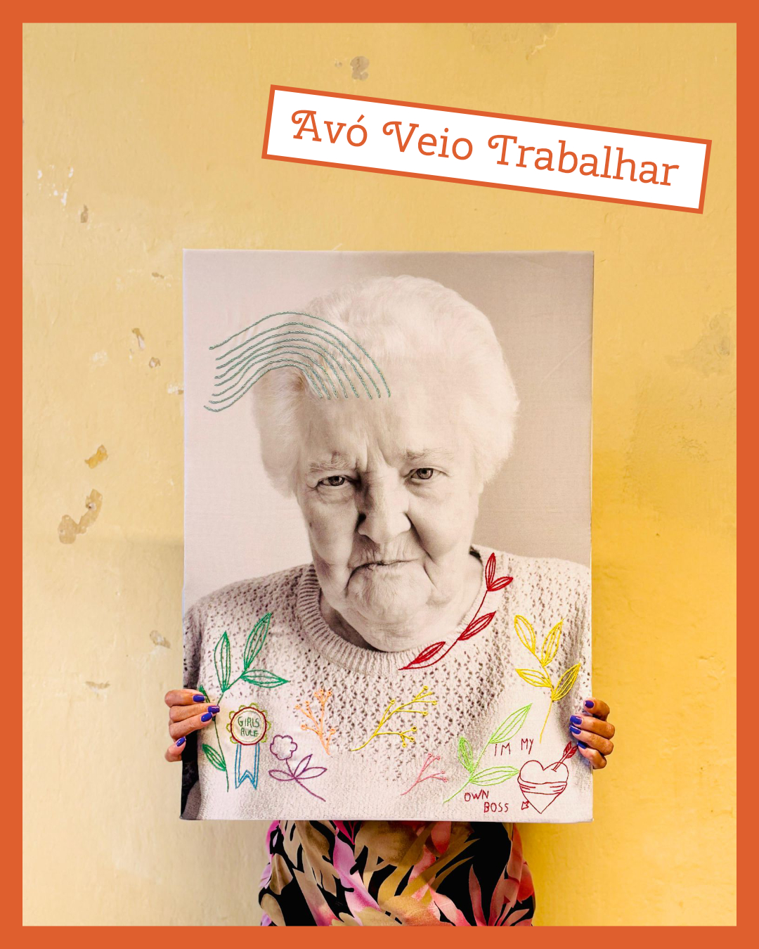 A Avó Veio Trabalhar