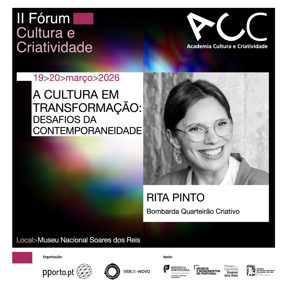 Forum Cultura e Criatividade - Ripa Pinto - Bombarda