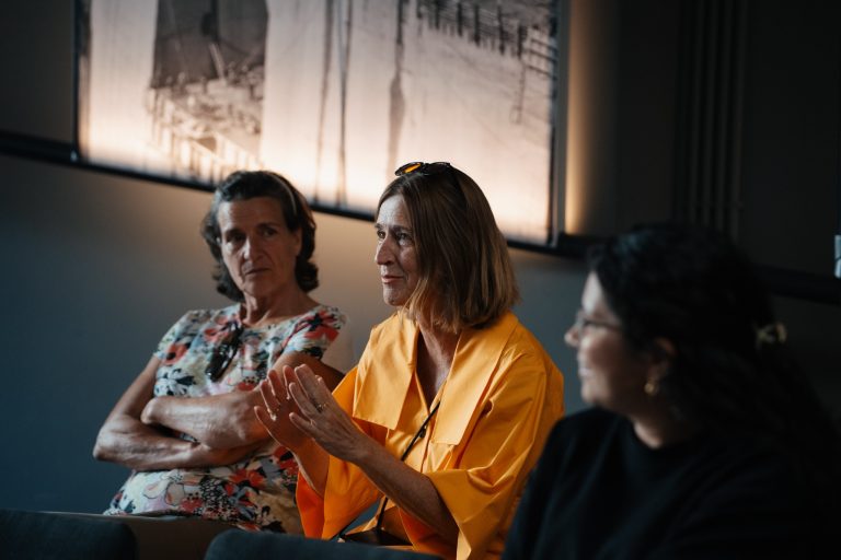 Participantes na conversa sobre aprendizagens e próximos passos