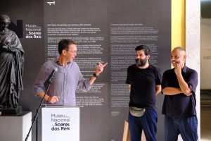 Anúncio do vencedor do Afinidades 2026 no Museu Nacional Soares dos Reis.